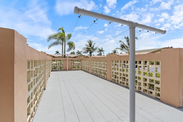 2822 Crosley Dr W Unit D, West Palm Beach, FL 33415 - view of deck
