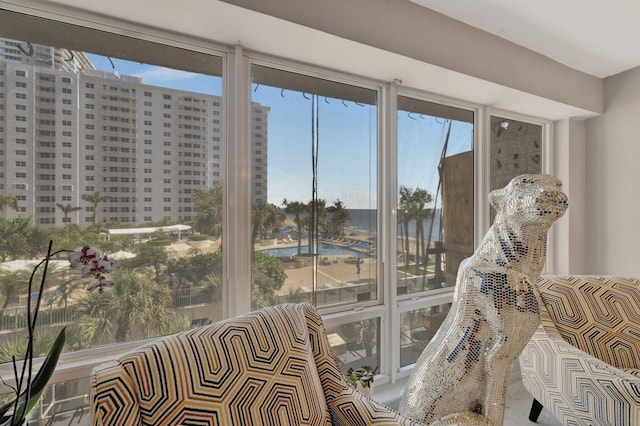 4100 Galt Ocean Dr Unit 311, Fort Lauderdale, FL 33308 - sunroom / solarium with healthy amount of natural light