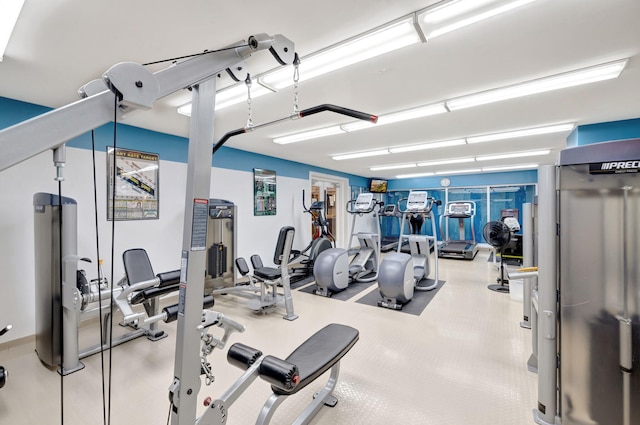 4100 Galt Ocean Dr Unit 311, Fort Lauderdale, FL 33308 - view of gym