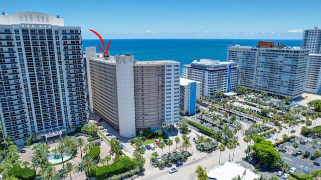 4100 Galt Ocean Dr Unit 311, Fort Lauderdale, FL 33308 - view of urban area with a large body of water