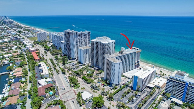 4100 Galt Ocean Dr Unit 311, Fort Lauderdale, FL 33308 - view of urban area with a large body of water