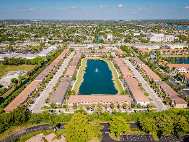 5405 NW 27th Ct, Margate, FL 33063 - aerial overview of property's location featuring a large body of water