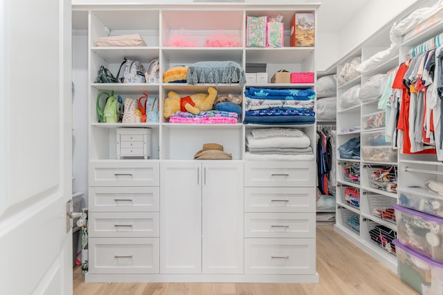 640 SE Boboli Way, Port Saint Lucie, FL 34984 - walk in closet featuring light wood-type flooring