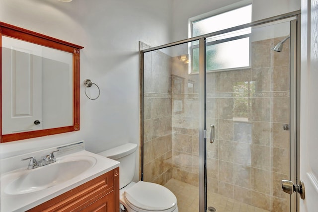 1897 SW Citation Ave, Port Saint Lucie, FL 34953 - bathroom with toilet, vanity, and a shower stall