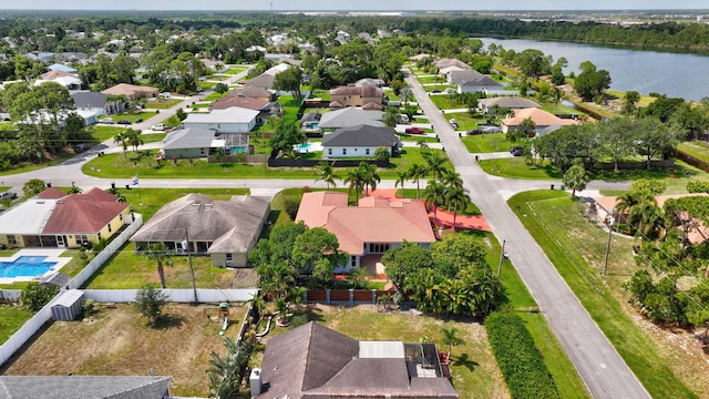 1897 SW Citation Ave, Port Saint Lucie, FL 34953 - aerial perspective of suburban area with a nearby body of water