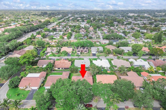 2326 NW 96th Way, Coral Springs, FL 33065 - aerial view of property's location with nearby suburban area