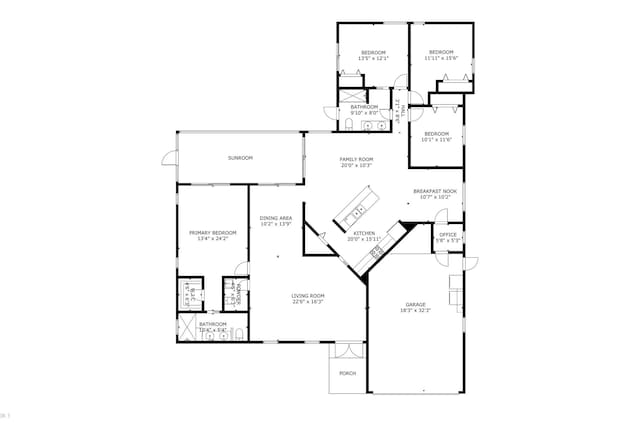 2326 NW 96th Way, Coral Springs, FL 33065 - property floor plan