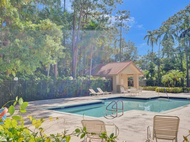 5800 Coach House Cir Unit B, Boca Raton, FL 33486 - community pool featuring a patio