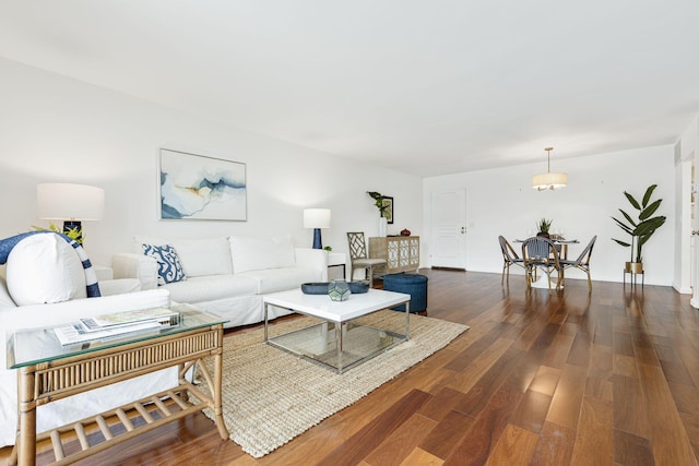 354 Chilean Ave Unit 3E, Palm Beach, FL 33480 - living area with wood finished floors
