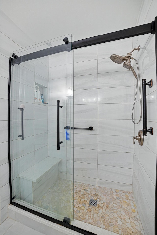 5242 Privet Pl Unit C, Delray Beach, FL 33484 - bathroom with a shower stall