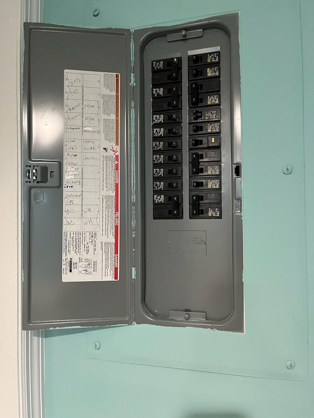 54 Piedmont Unit B, Delray Beach, FL 33484 - utilities with electric panel