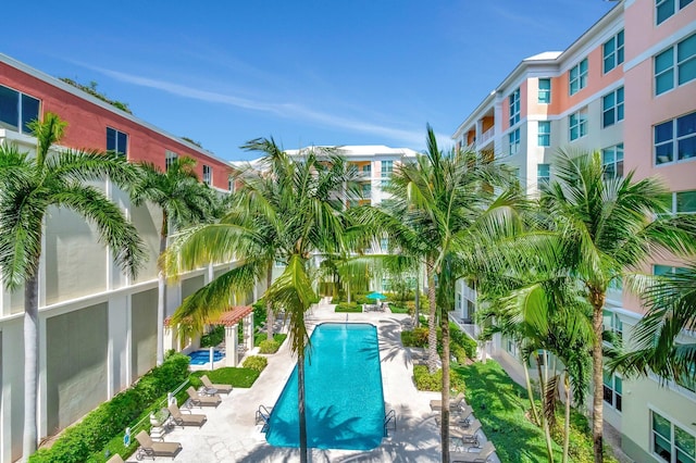 804 E Windward Way Unit 404, Lantana, FL 33462 - community pool with a patio area