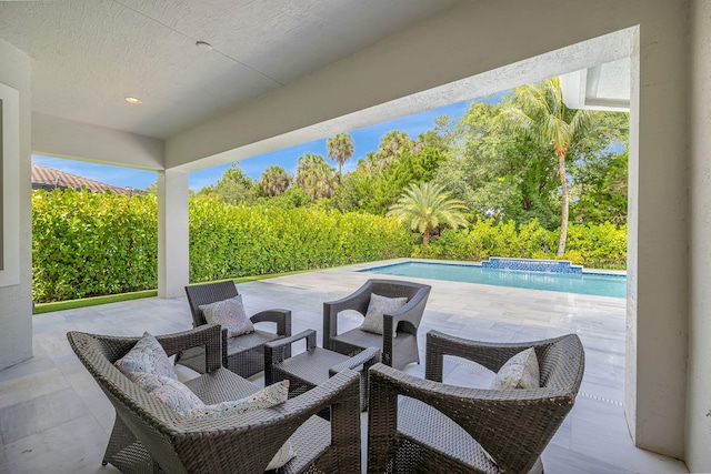 8271 Canopy Ter, Parkland, FL 33076 - view of patio / terrace featuring an outdoor pool