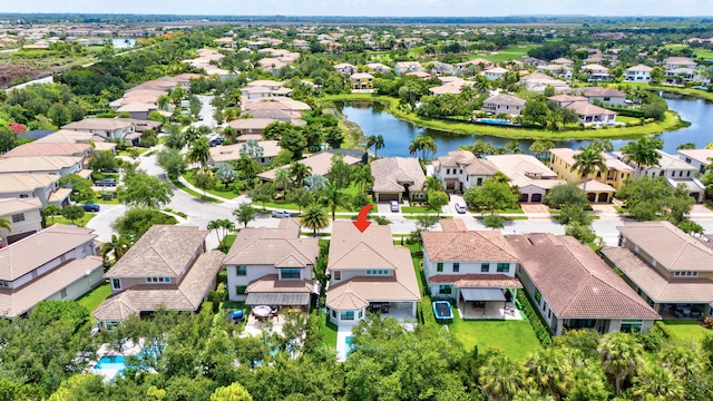 8271 Canopy Ter, Parkland, FL 33076 - aerial view of residential area featuring a nearby body of water