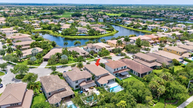 8271 Canopy Ter, Parkland, FL 33076 - aerial view of residential area featuring a large body of water