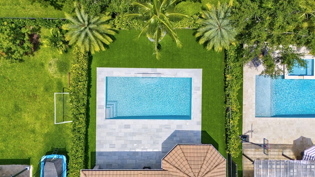8271 Canopy Ter, Parkland, FL 33076 - bird's eye view of a pool