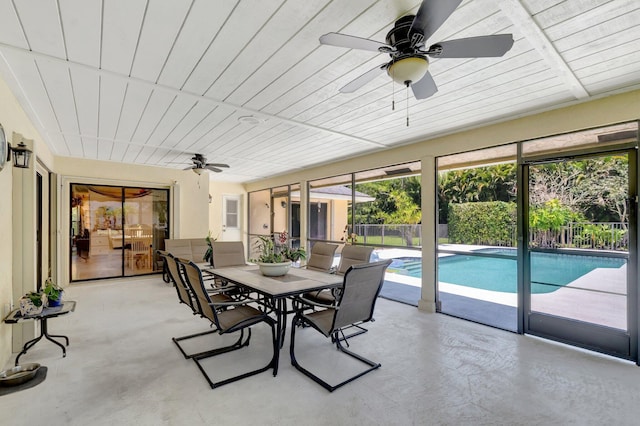 15385 Cedar Bluff Pl, Wellington, FL 33414 - sunroom / solarium with healthy amount of natural light