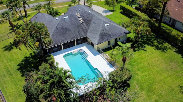 15385 Cedar Bluff Pl, Wellington, FL 33414 - view of subject property featuring a pool area