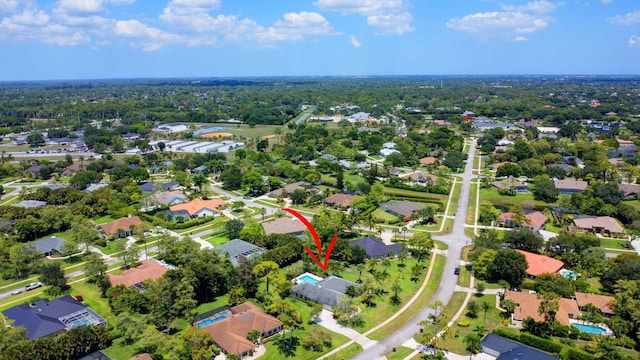 15385 Cedar Bluff Pl, Wellington, FL 33414 - aerial view of property's location featuring nearby suburban area