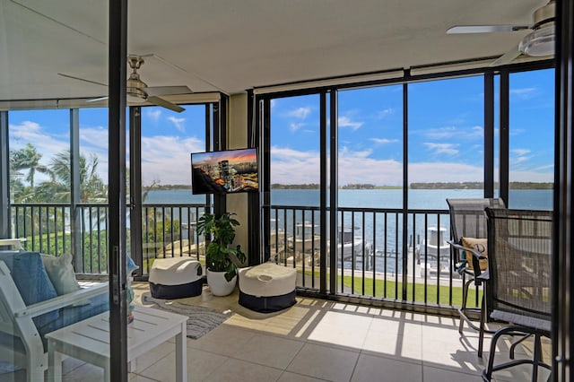 2424 N Federal Hwy Unit 315, Boynton Beach, FL 33435 - sunroom featuring plenty of natural light