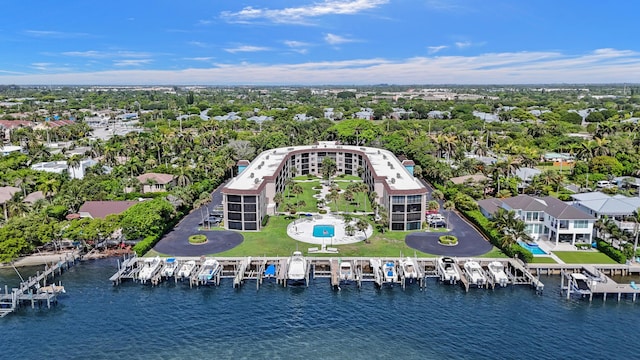 2424 N Federal Hwy Unit 315, Boynton Beach, FL 33435 - aerial view of a large body of water and a tree filled landscape