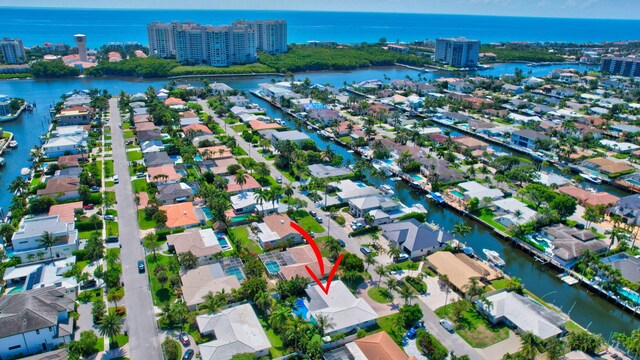 769 Berkeley St, Boca Raton, FL 33487 - view of property location with a large body of water and nearby suburban area