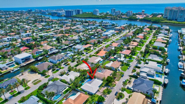 769 Berkeley St, Boca Raton, FL 33487 - view of property location with a nearby body of water, nearby urban area, and nearby suburban area