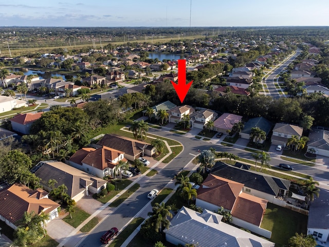 4245 Bluff Harbor Way, Wellington, FL 33449 - aerial view of property's location with nearby suburban area and a large body of water