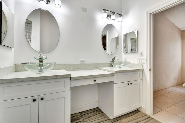 7644 Lexington Club Blvd Unit A, Delray Beach, FL 33446 - full bathroom with two vanities
