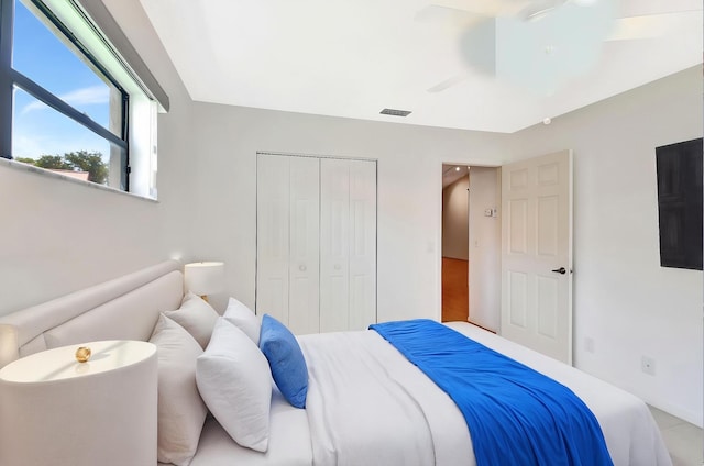 7644 Lexington Club Blvd Unit A, Delray Beach, FL 33446 - bedroom featuring a closet