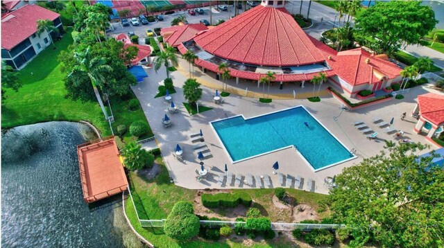 7644 Lexington Club Blvd Unit A, Delray Beach, FL 33446 - view from above of property
