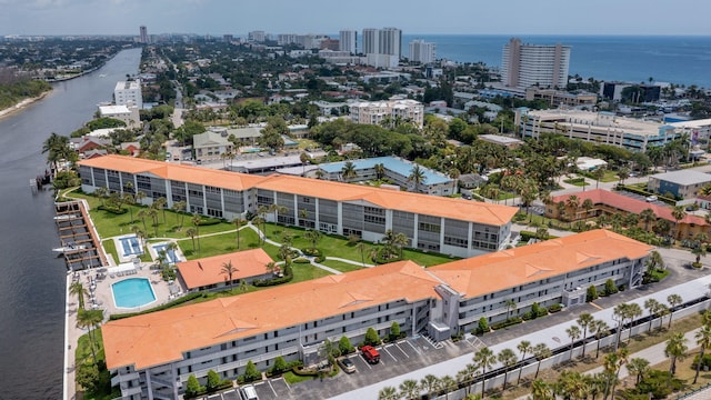 105 NE 19th Ave Unit 356, Deerfield Beach, FL 33441 - view of urban area with a large body of water and apartment complex