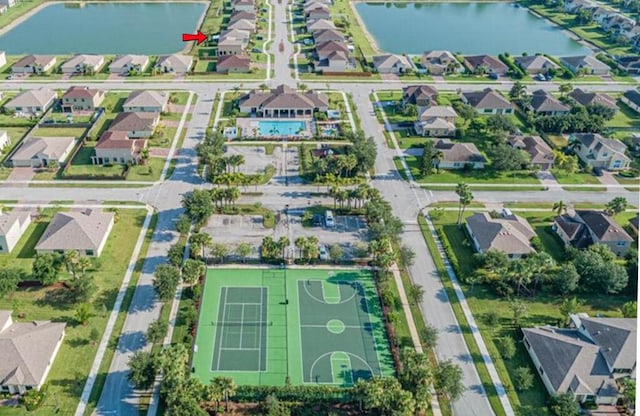 1095 N Verona Trace Dr, Vero Beach, FL 32966 - aerial view of property's location with a large body of water and nearby suburban area