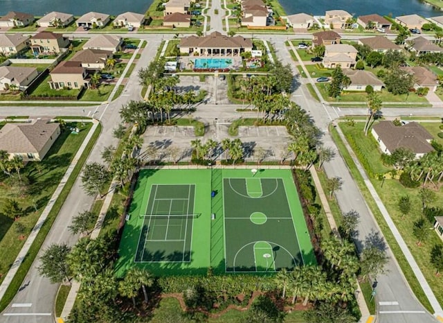 1095 N Verona Trace Dr, Vero Beach, FL 32966 - aerial perspective of suburban area with a large body of water
