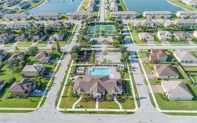1095 N Verona Trace Dr, Vero Beach, FL 32966 - view of property location with a nearby body of water, nearby suburban area, and a pool