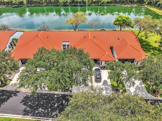 18458 Via Di Sorrento, Boca Raton, FL 33496 - view from above of property with a large body of water