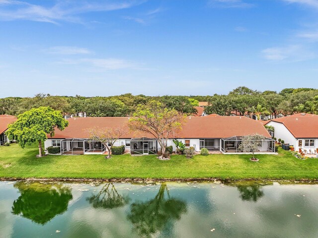 18458 Via Di Sorrento, Boca Raton, FL 33496 - view of subject property featuring a nearby body of water