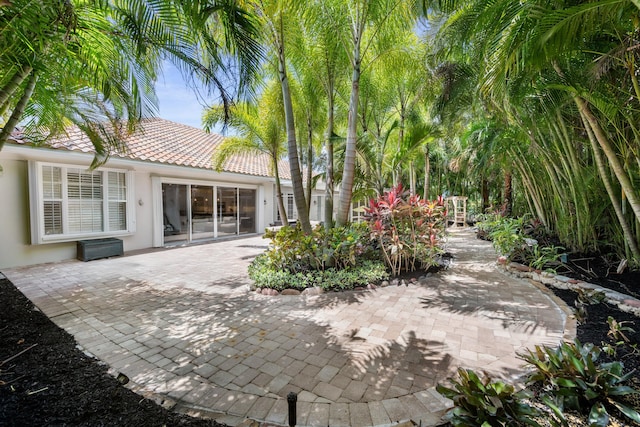 1770 Flagler Manor Cir, West Palm Beach, FL 33411 - view of yard featuring a patio