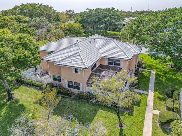 3110 Kingston Ct, West Palm Beach, FL 33409 - view from above of property