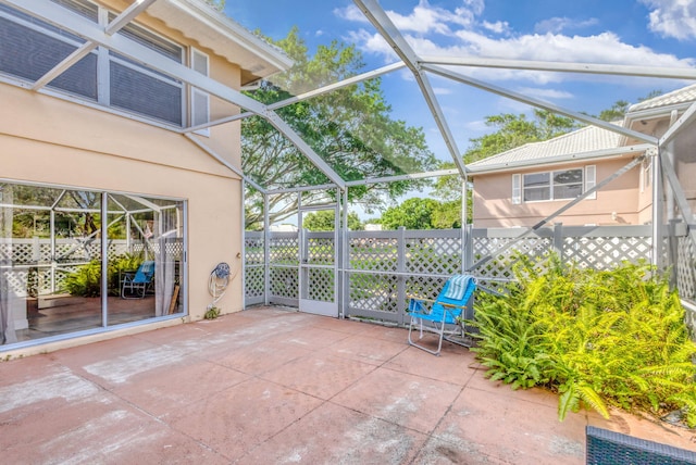 3110 Kingston Ct, West Palm Beach, FL 33409 - view of unfurnished sunroom