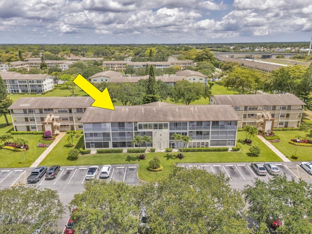 76 Mansfield B 76, Boca Raton, FL 33434 - drone / aerial view of apartment complex / building