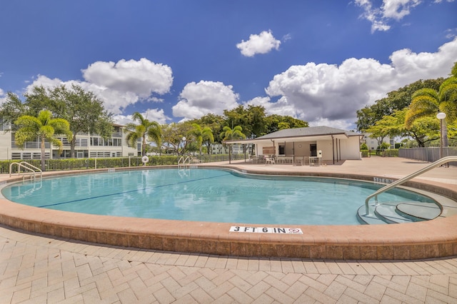 76 Mansfield B 76, Boca Raton, FL 33434 - community pool featuring a patio area
