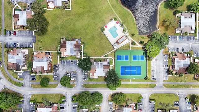 4099 Palm Bay Cir Unit A, West Palm Beach, FL 33406 - aerial view of property's location featuring a nearby body of water and nearby suburban area
