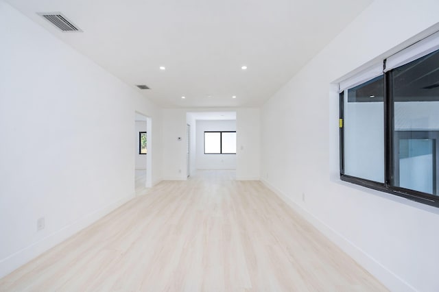 200 SW 48th Ave, Miami, FL 33134 - unfurnished room featuring light wood finished floors, recessed lighting, and baseboards