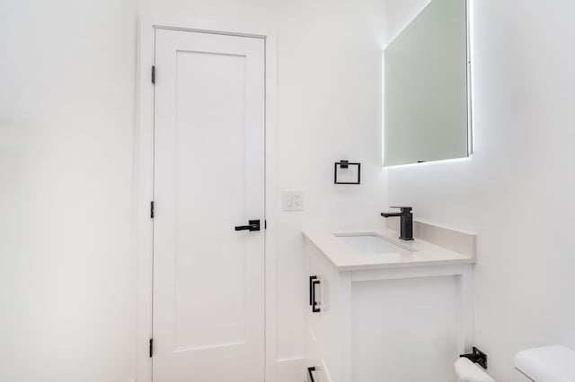 200 SW 48th Ave, Miami, FL 33134 - half bathroom with toilet and vanity