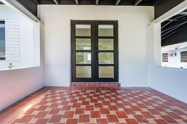 200 SW 48th Ave, Miami, FL 33134 - entrance to property featuring french doors and stucco siding