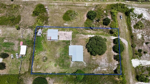 15255 NW 260th St, Okeechobee, FL 34972 - aerial view of property and surrounding area with property boundaries highlighted