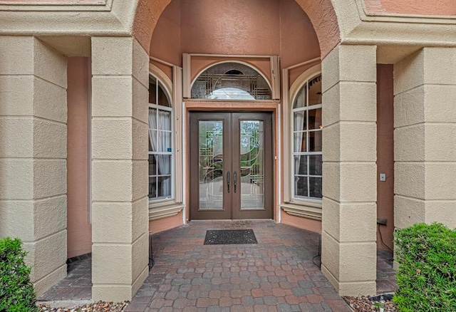 1885 Via Bellezza, Wellington, FL 33411 - property entrance with french doors
