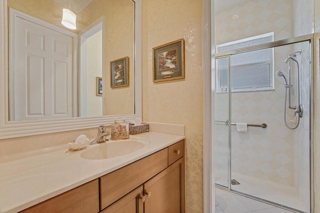 1885 Via Bellezza, Wellington, FL 33411 - full bath featuring vanity and a stall shower