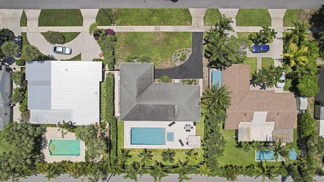 744 Eastwind Dr, North Palm Beach, FL 33408 - aerial view of a pool area